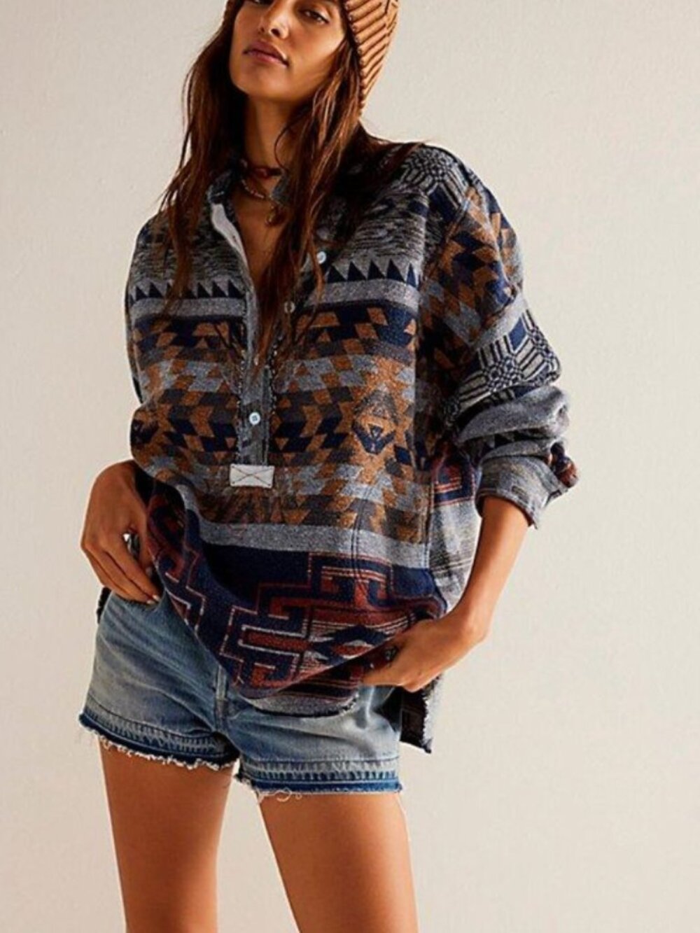 Free people We The Free Arizona Sky Pullover